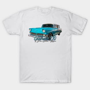 1956 Chevrolet 210 4 Door Station Wagon T-Shirt